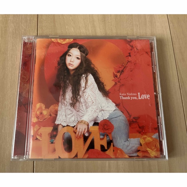 Thank you，Love エンタメ/ホビーのCD(ポップス/ロック(邦楽))の商品写真