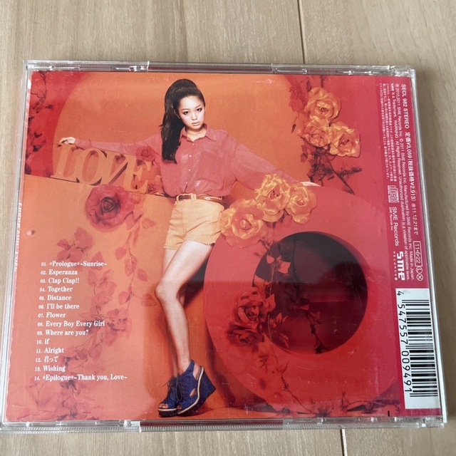 Thank you，Love エンタメ/ホビーのCD(ポップス/ロック(邦楽))の商品写真