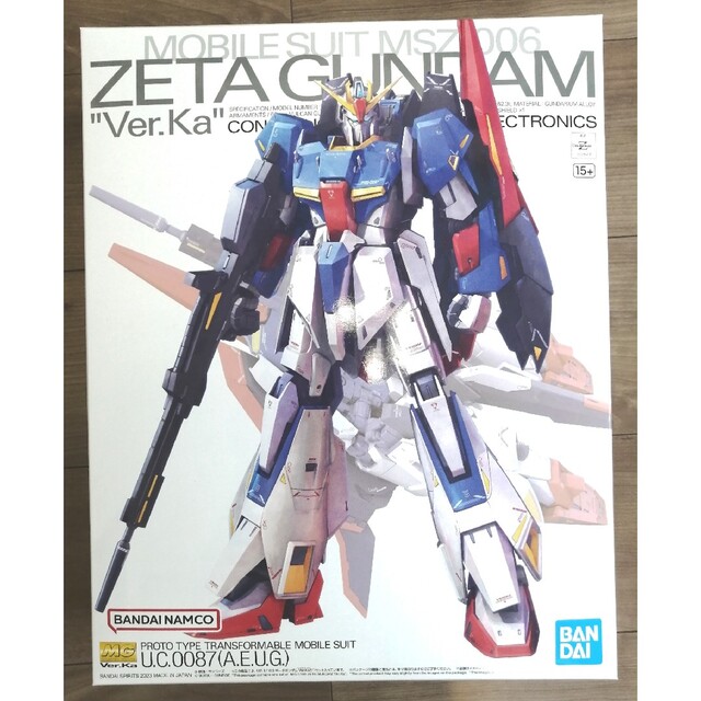 BANDAI(バンダイ)のMG 1/100  Zガンダム Ver.Ka【新品未開封】 エンタメ/ホビーのおもちゃ/ぬいぐるみ(プラモデル)の商品写真