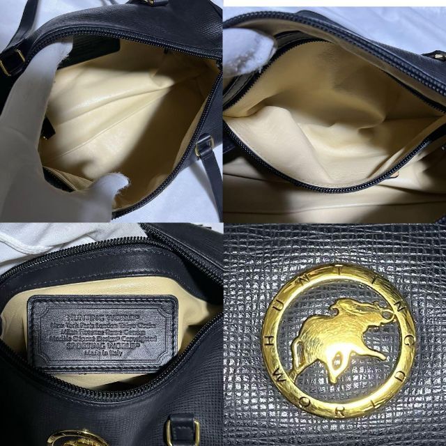 まとめ買い】 【美品✨】ハンティングワールド ハンドバッグ レザー