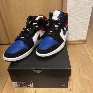 ジョーダン(Jordan Brand（NIKE）)のAIR JORDAN 1 MID SE ジョーダン1ミッド　レイカーズ(スニーカー)