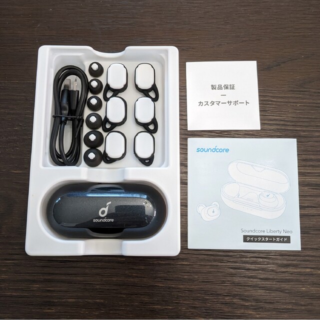 Anker(アンカー)のSoundcore Liberty Neo（Bluetoothイヤホン） スマホ/家電/カメラのオーディオ機器(ヘッドフォン/イヤフォン)の商品写真