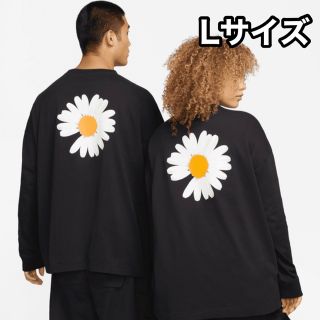 ナイキ(NIKE)のPEACEMINUSONE x NIKE LS Tee Black 黒 L(Tシャツ/カットソー(七分/長袖))