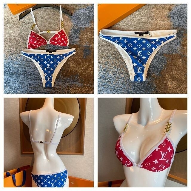 Louis Vuitton 2022-23FW Louis Vuitton Vintage Flower Monogram Bikini  Bottoms (1AALU0, 1AALTZ, 1AALTY, 1AALTX, 1AALTW, 1AALTV)