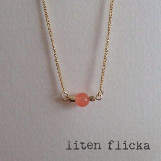 No.15＊カルセドニーのネックレス＊(ネックレス)