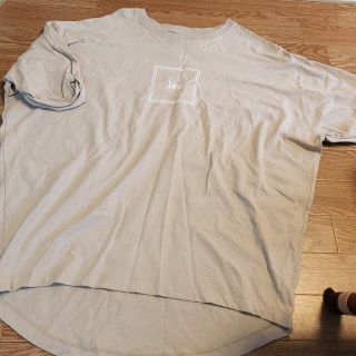 リー(Lee)のLee　Tシャツ　ベージュ　M(Tシャツ(半袖/袖なし))