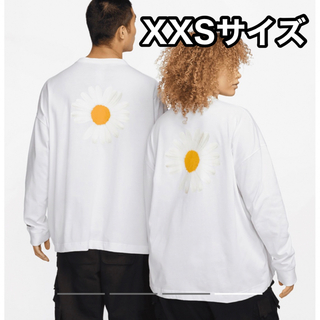 ピースマイナスワン(PEACEMINUSONE)のPEACEMINUSONE x NIKE LS Tee White 白 XXS(Tシャツ/カットソー(七分/長袖))