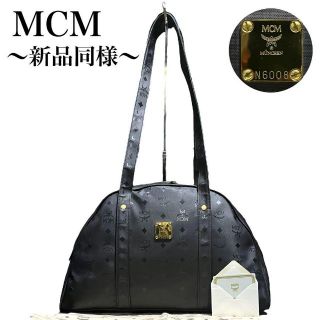 MCM - 【新品同様✨】MCM トートバッグ ヴィセトス柄 ロゴ刻印 pvc