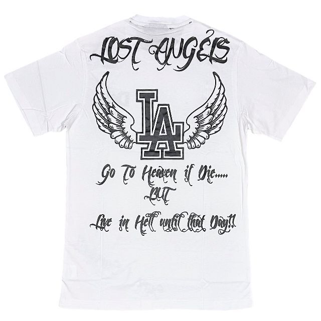 Defy Era ロストエンジェルズ 半袖 Tシャツ ホワイト L