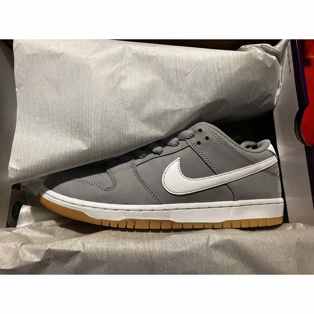 nike sb dunk low pro iso grey gum 27.5cm