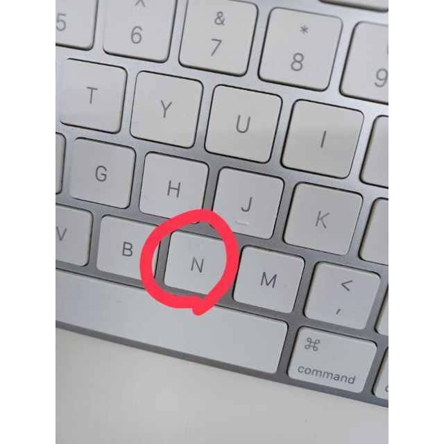 Apple(アップル)のApple Magic Keyboard (A1644) US配列 スマホ/家電/カメラのPC/タブレット(PC周辺機器)の商品写真
