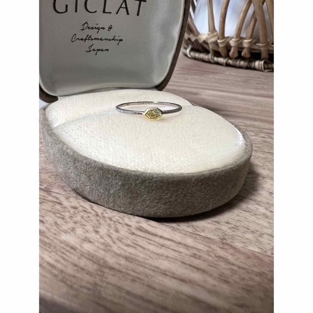 giclat イエローダイヤモンド　リング レディースのアクセサリー(リング(指輪))の商品写真