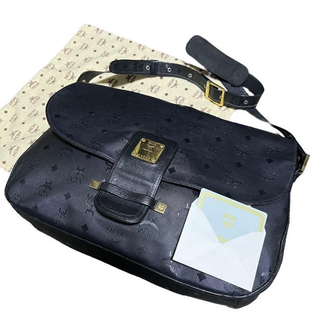 低反発 腰用 【極美品✨】MCM ショルダーバッグ ヴィセトス柄 ロゴ刻印