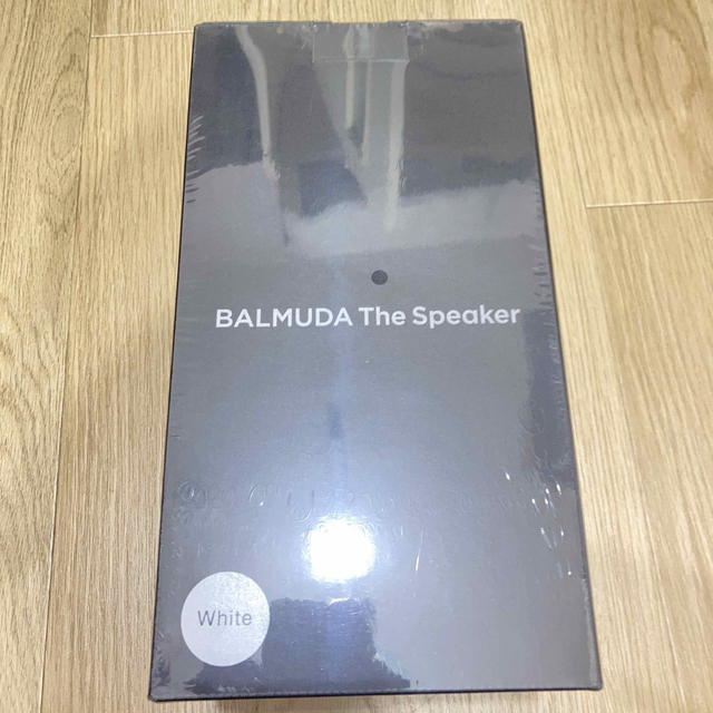 BALMUDA(バルミューダ)の【新品未開封】バルミューダBALMUDA The Speaker M01A-WH スマホ/家電/カメラのオーディオ機器(スピーカー)の商品写真