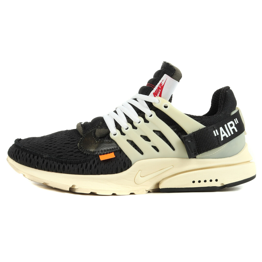 メンズOFF-WHITE オフホワイト 17AW NIKE THE 10 AIR PRESTO AA3830-001 ブラックUS 10 28cm スニーカー シューズ ブランド ストリート カジュアル【メンズ】