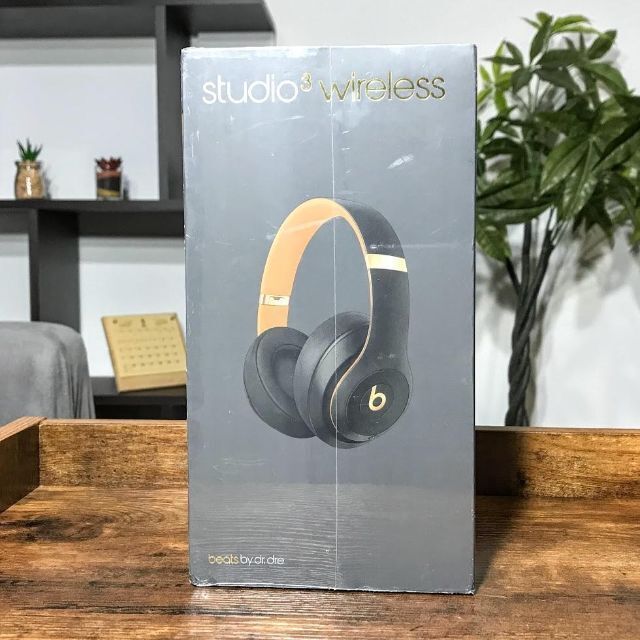 Beats by Dr Dre(ビーツバイドクタードレ)の【新品未開封】Beats Studio3★ミッドナイトブラック スマホ/家電/カメラのオーディオ機器(ヘッドフォン/イヤフォン)の商品写真