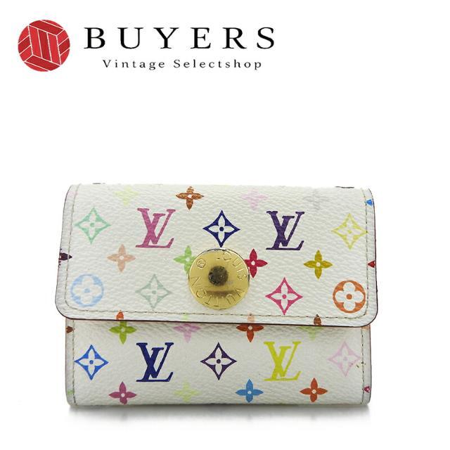 ルイヴィトン コインケース  LOUIS VUITTON M60006 マルチカラー ポルトモネ コージー 小銭入れ coinpurse 名刺入れ カードケース ブロン LV レザー 革 レディース 女性 小物