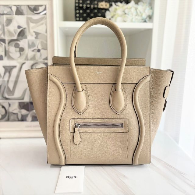 美品❤️鑑定済！CELINE セリーヌ ハンドバッグ ラゲージ カーフスキン❤️