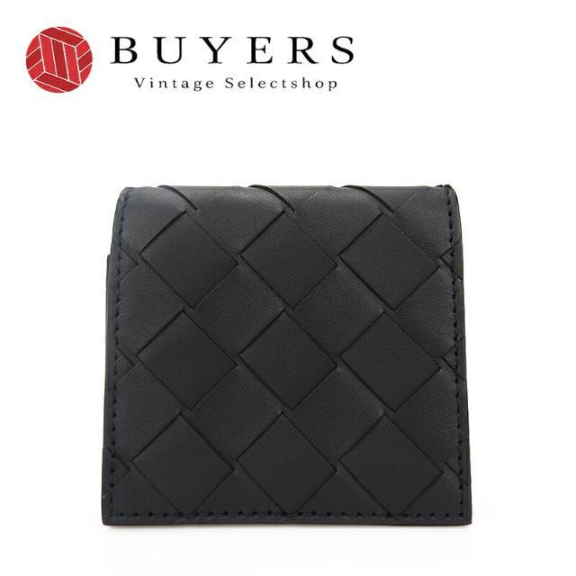 ボッテガヴェネタ コインケース BOTTEGA VENETA 596579 イントレチャート ブラック 革 レザー coin case black leather 小物 小銭入れ メンズ 男性 mens