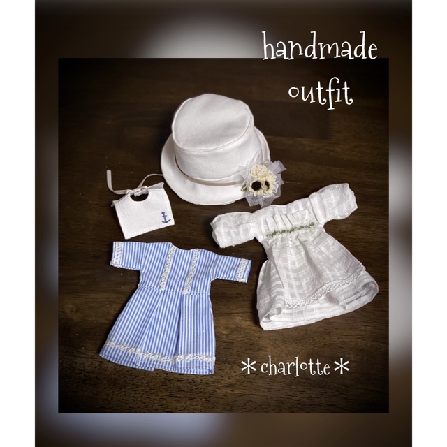 ブライスアウトフィット　ブライス洋服　＊charlotte＊ ハンドメイドのぬいぐるみ/人形(その他)の商品写真