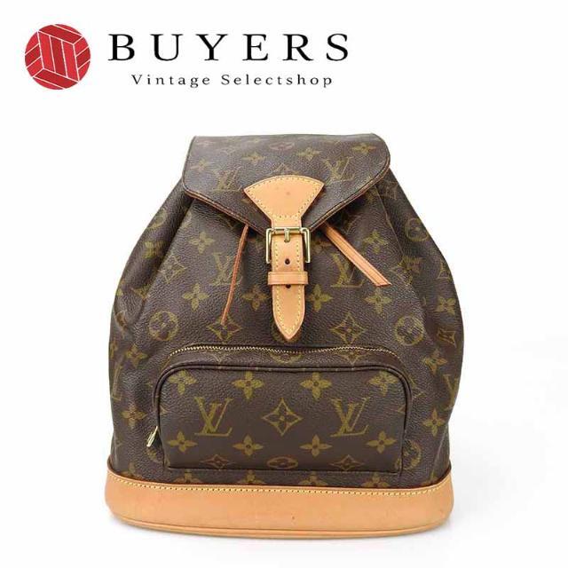 LOUIS VUITTON ルイヴィトン M51136 モンスリMM モノグラム バッグパック LV レディース ゴールド金具 BAG レザー ビトン カジュアル リュック デイバッグ Monogram Montsouris MM Back Packのサムネイル