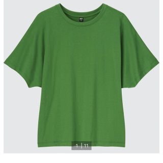 ユニクロ(UNIQLO)のTシャツ　ドルマンTシャツ(Tシャツ(半袖/袖なし))