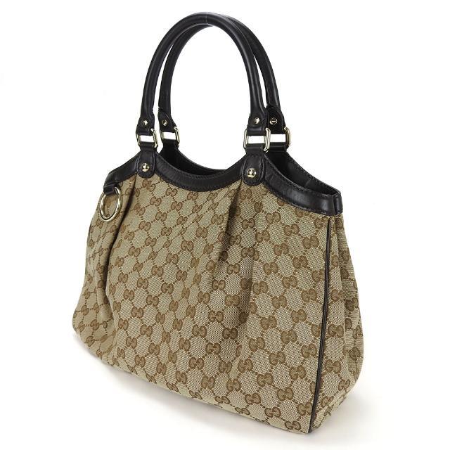 Gucci - 【中古】グッチ トートバッグ スーキー 211944 GGキャンバス