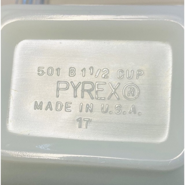 Pyrex(パイレックス)のパイレックス バタープリント　レフリジレーター　S インテリア/住まい/日用品のキッチン/食器(食器)の商品写真