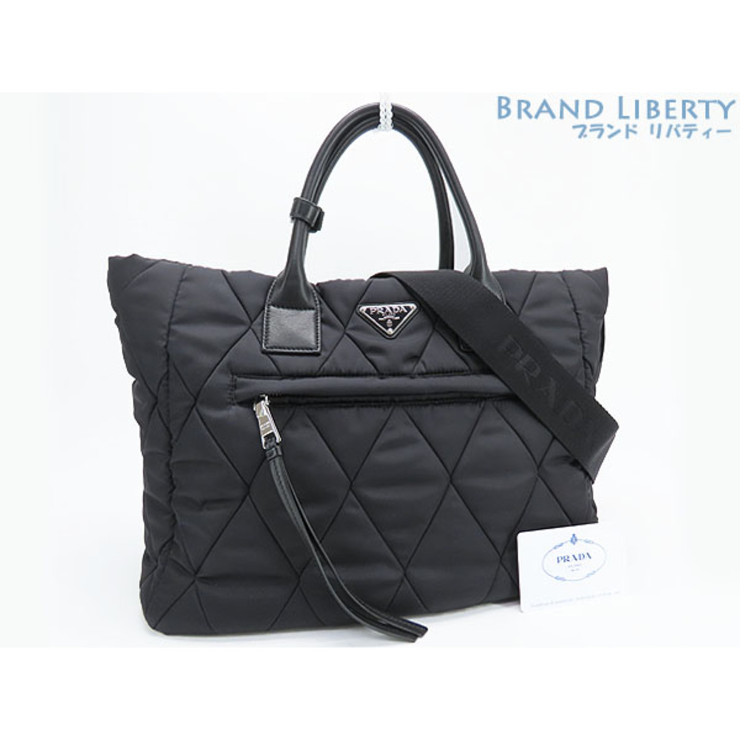 特別価格 PRADA - 新品同様プラダニューテスート ボンバーキルティング