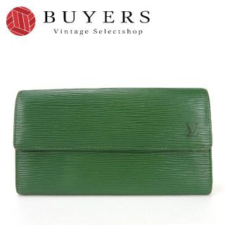 ヴィトン(LOUIS VUITTON) エピ 財布(レディース)（グリーン・カーキ