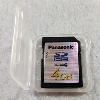 パナソニック(Panasonic)の【ジャンク】SDHCカード4GB(CLASS2)(PC周辺機器)