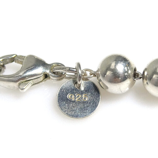 新着 TIFFANY&Co. グラジュエイテッド ボール ネックレス 925