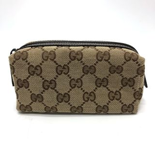 Gucci - グッチ GUCCI 29596 GG コスメポーチ 化粧ポーチ GGキャンバス