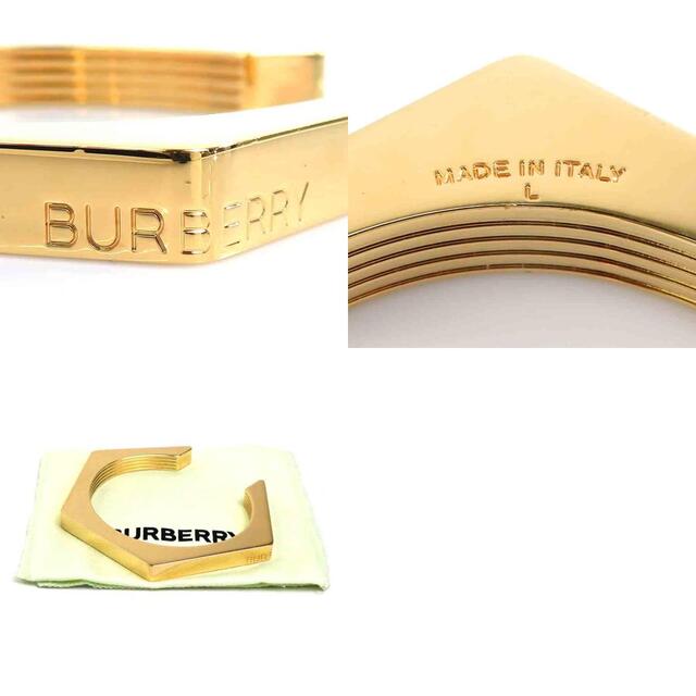 BURBERRY(バーバリー)のバーバリー BURBERRY バングル GP ゴールド レディース 送料無料【中古】 h29337a レディースのアクセサリー(ブレスレット/バングル)の商品写真