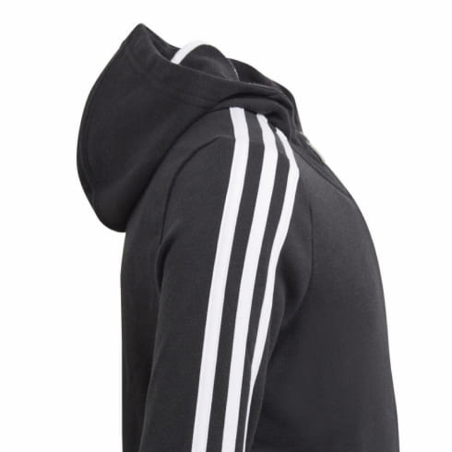 adidas(アディダス)の新品未使用 adidas エッセンシャルズ 3ストライプス パーカー 150cm キッズ/ベビー/マタニティのキッズ服女の子用(90cm~)(ジャケット/上着)の商品写真