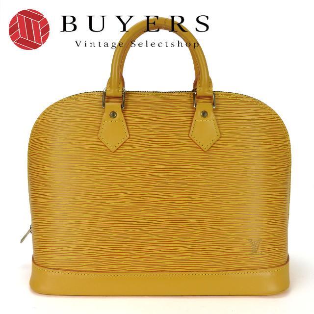 ルイヴィトン ハンドバッグ アルマ エピ タッシリイエロー M52149 黄色 普段使い ゴールド金具 女性 レディース LOUIS VUITTON Hand Bag Yellow