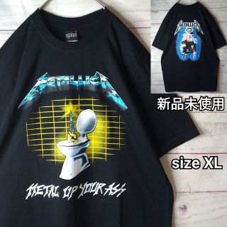 メタリカ(METALLICA)の《新品未使用》メタリカ　バンドTシャツ 両面デザイン デカプリント XL(Tシャツ/カットソー(半袖/袖なし))