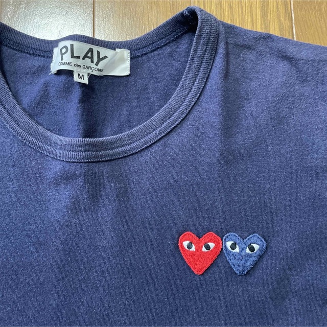 コムデギャルソン PLAY ダブルハートTシャツ【正規品】