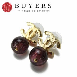 シャネル イヤリング(パープル/紫色系)の通販 35点 | CHANELを買う