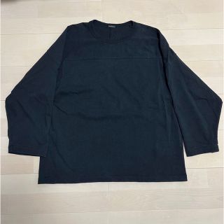 COMOLI - 【希少・即完】COMOLI 23ss フットボールt BLACK サイズ2の
