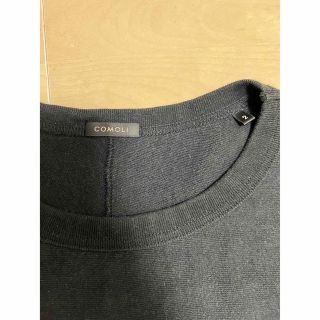 COMOLI - 【希少・即完】COMOLI 23ss フットボールt BLACK サイズ2の