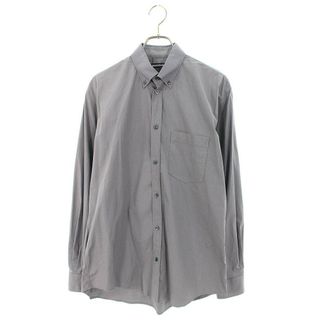 2020最新型 高品質 【希少】BALENCIAGA 前後ロゴ シャツ 37 M 21ss