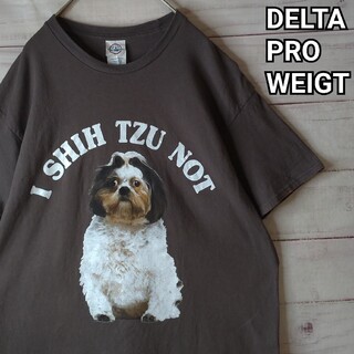 デルタ(DELTA)の《人気デザイン》犬 ドッグ　プリント　Tシャツ　DELTA　メキシコ製(Tシャツ/カットソー(半袖/袖なし))