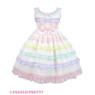 Angelic Pretty - しゃぼん玉ジャンパースカートの通販 by クラマ's ...