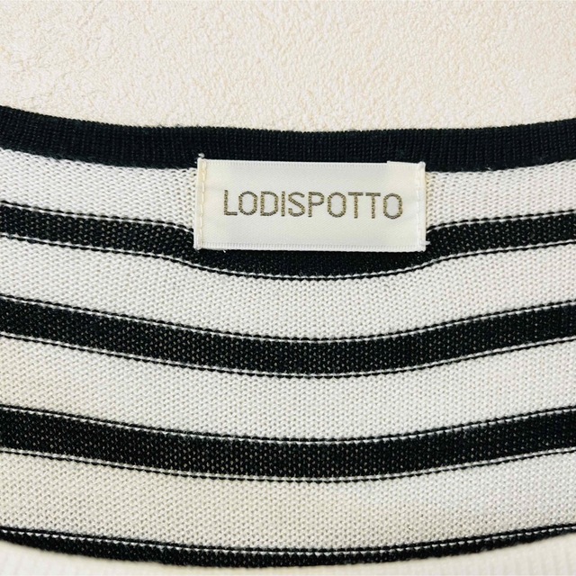 LODISPOTTO(ロディスポット)のLODISPOTTO ボーダー七分丈トップス レディースのトップス(カットソー(長袖/七分))の商品写真