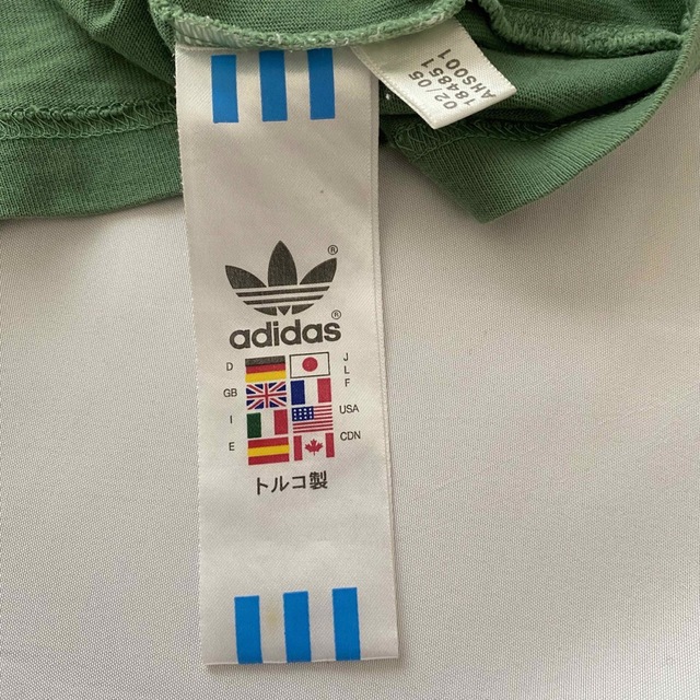 adidas(アディダス)のアディダス　adidas 00's 万国旗タグ　トレフォイル　Tシャツ　トルコ製 メンズのトップス(Tシャツ/カットソー(半袖/袖なし))の商品写真