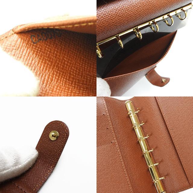LOUIS VUITTON - 【中古】ルイヴィトン モノグラム 手帳カバー 6穴式