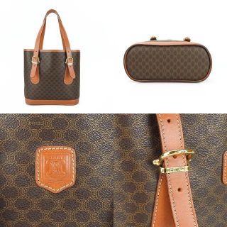 celine - 【中古】CELINE セリーヌ マカダム柄 トートバッグ