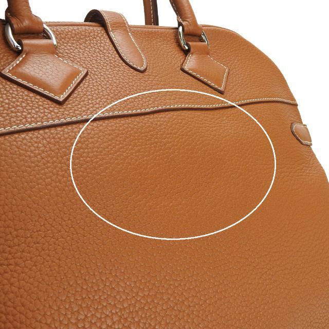 エルメス ハンドバッグ トリヨンクレマンス アトラス35 ゴールド シルバー金具 □M刻印 レザー レディース 女性 HERMES Hand Bag Leather