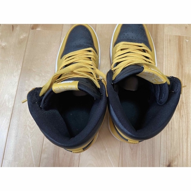 Jordan Brand（NIKE）(ジョーダン)のAIR JORDAN 1 RETRO HIGH OG POLLEN メンズの靴/シューズ(スニーカー)の商品写真